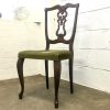 Dining Chairs with slender cabriole legs